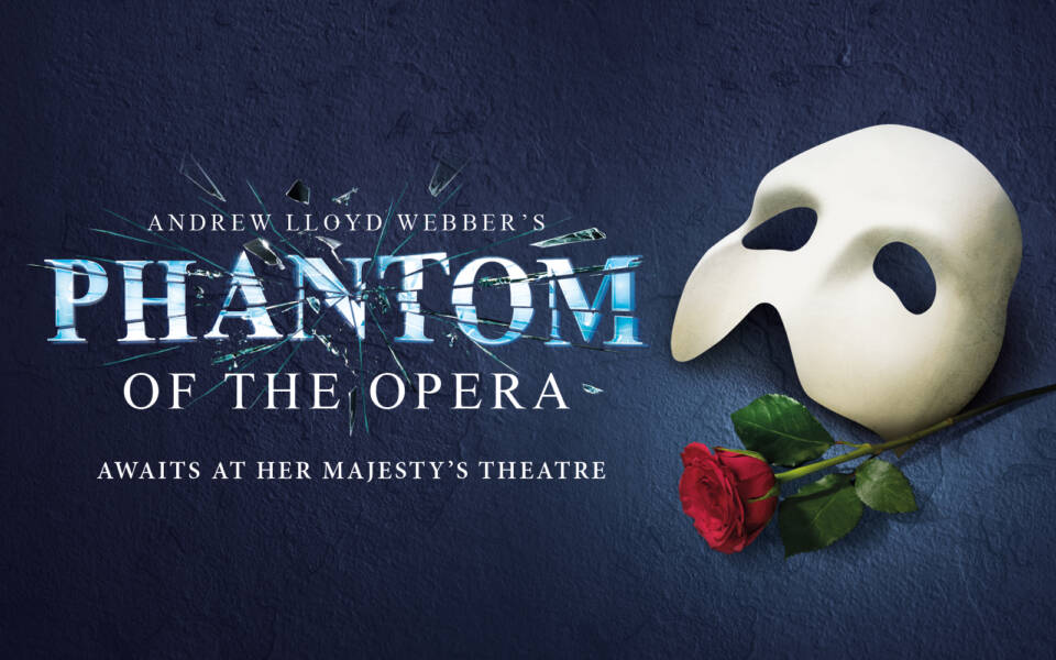 Fantom opery, Her Majesty ´s Theatre, plakát